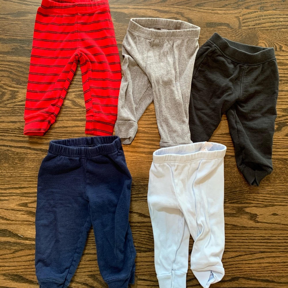Boys 12m pants from Carters (5 pack)